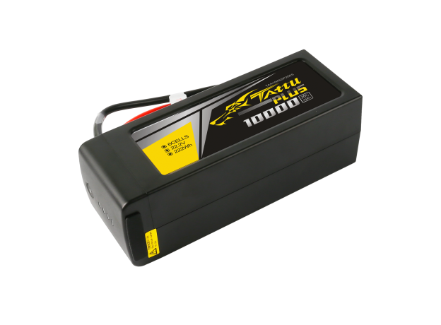 Tattu 10000mAh 6S 25C 22.2V Smart LiPo Batarya | EC5 Konnektör | Tattu Plus (New Version)