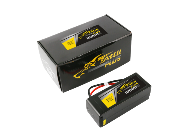 Tattu 10000mAh 6S 25C 22.2V Smart LiPo Batarya | EC5 Konnektör | Tattu Plus (New Version)