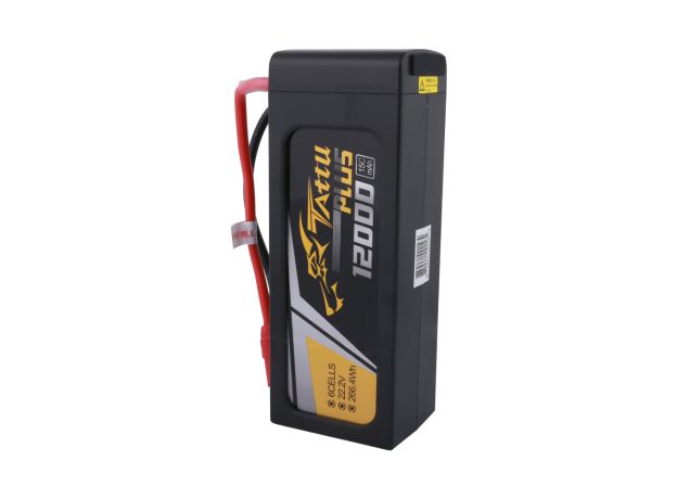 Tattu 12000mAh 6S 15C 22.2V Smart LiPo Batarya | AS150 / XT150 Konnektör | Tattu Plus (New Version)