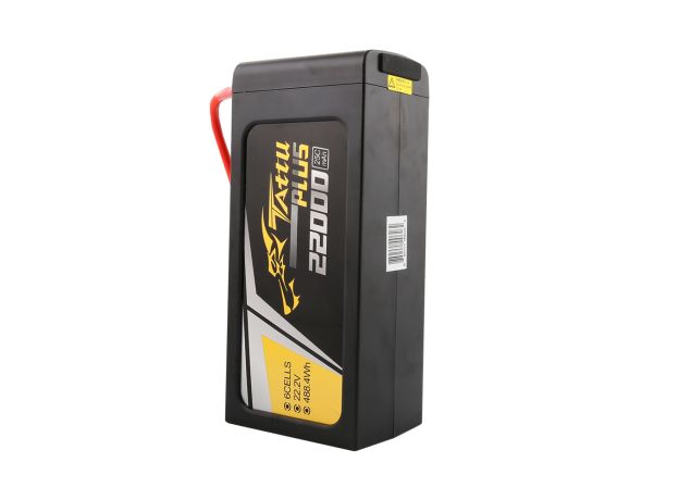 Tattu 22000mAh 6S 25C 22.2V Smart LiPo Batarya | XT90-S Konnektör | Tattu Plus (New Version)
