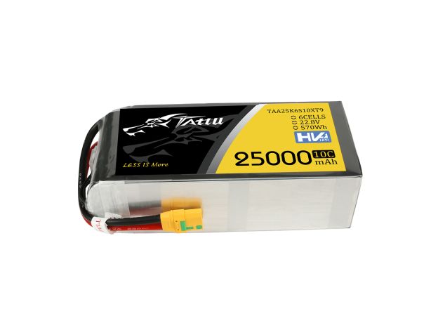 Tattu 25000mAh 6S 10C 22.8V(HV) LiPo Batarya | XT90-S Konnektör | UAV Classic