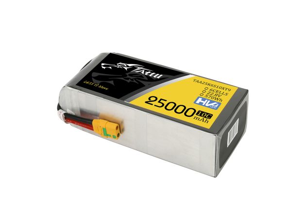 Tattu 25000mAh 6S 10C 22.8V(HV) LiPo Batarya | XT90-S Konnektör | UAV Classic