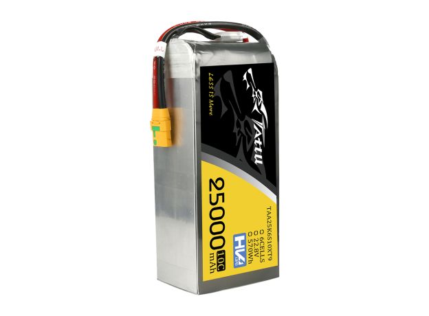 Tattu 25000mAh 6S 10C 22.8V(HV) LiPo Batarya | XT90-S Konnektör | UAV Classic