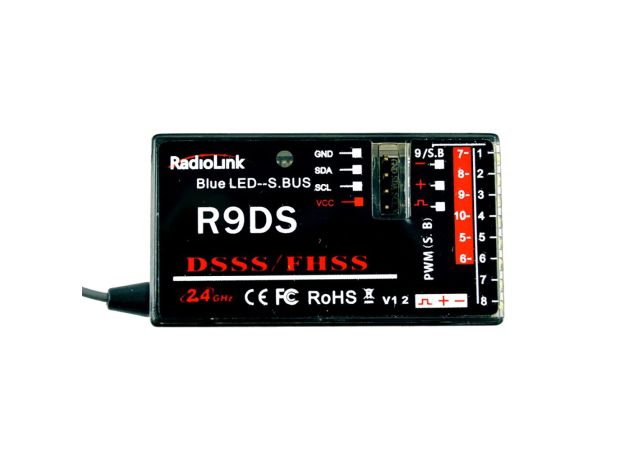 RadioLink AT9S Pro 12 Kanal Kumanda ve R9DS Alıcı Seti