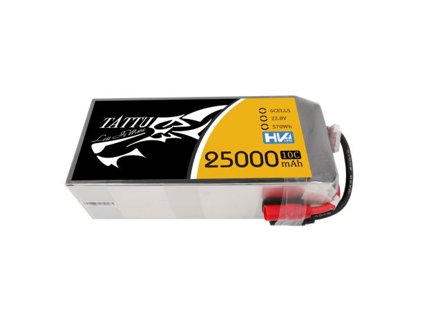 Tattu 25000mAh 6S 10C 22.8V(HV) LiPo Batarya | AS150 Konnektör | UAV Classic