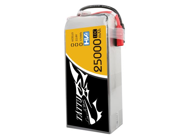 Tattu 25000mAh 6S 10C 22.8V(HV) LiPo Batarya | AS150 Konnektör | UAV Classic