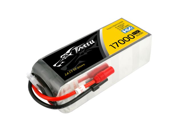 Tattu 17000mAh 6S 15C 22.8V(HV) LiPo Batarya | AS150+XT150 | UAV Classic