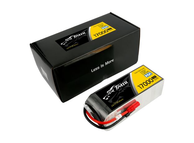 Tattu 17000mAh 6S 15C 22.8V(HV) LiPo Batarya | AS150+XT150 | UAV Classic