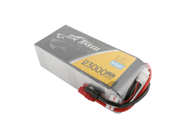 Tattu 23000mAh 6S 25C 22.8V(HV) LiPo Batarya | AS150+XT150 Konnektör | UAV Classic