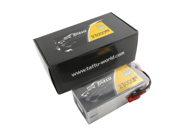 Tattu 23000mAh 6S 25C 22.8V(HV) LiPo Batarya | AS150+XT150 Konnektör | UAV Classic