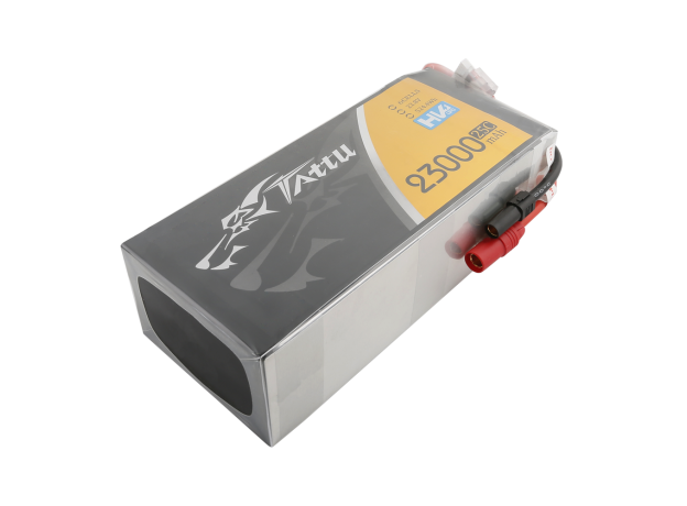 Tattu 23000mAh 6S 25C 22.8V(HV) LiPo Batarya | AS150+XT150 Konnektör | UAV Classic
