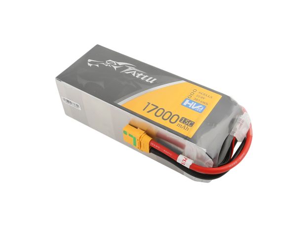 Tattu 17000mAh 6S 15C 22.8V(HV) LiPo Batarya | XT90-S Konnektör | UAV Classic