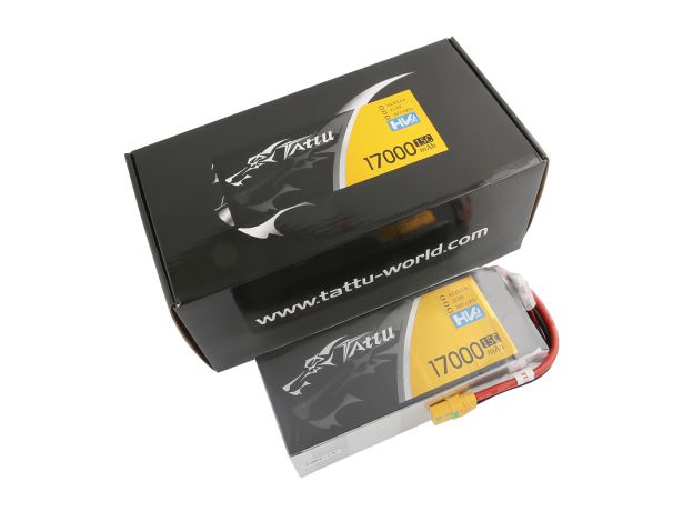 Tattu 17000mAh 6S 15C 22.8V(HV) LiPo Batarya | XT90-S Konnektör | UAV Classic