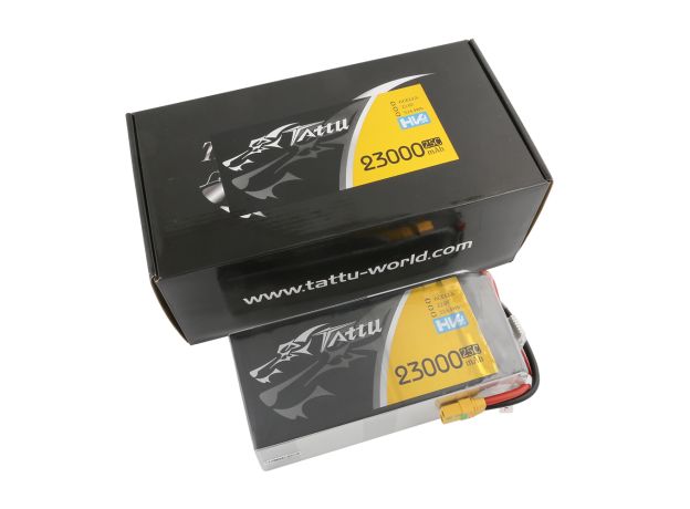 Tattu 23000mAh 6S 25C 22.8V(HV) LiPo Batarya | XT90-S Konnektör | UAV Classic