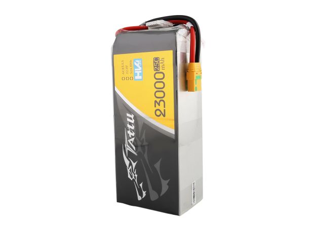 Tattu 23000mAh 6S 25C 22.8V(HV) LiPo Batarya | XT90-S Konnektör | UAV Classic