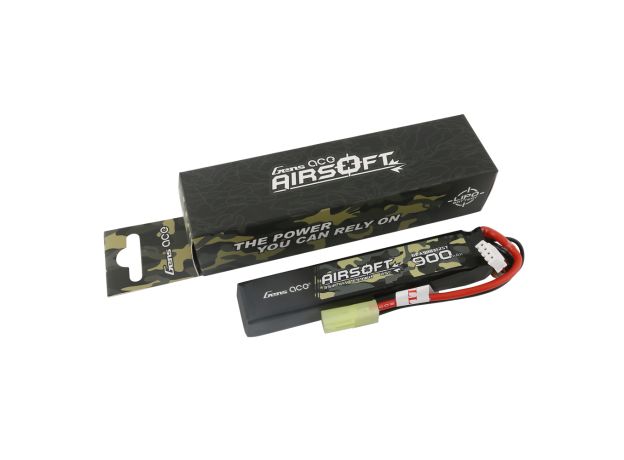 Gens ace 900mAh 3S 11.1V 25C Airsoft Batarya ile Tamiya Konnektör