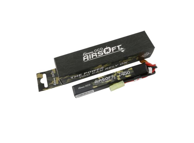 Gens ace 1400mAh 2S 25C 7.4V LiPo Batarya | Tamiya Konnektör | Airsoft