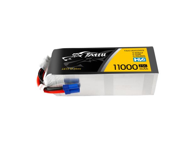 Tattu 11000mAh 6S 25C 22.8V(HV) LiPo Batarya | EC5 Konnektör | UAV Classic