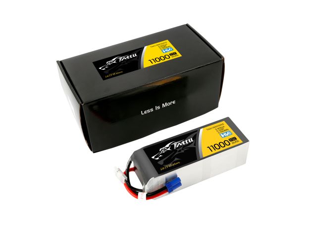 Tattu 11000mAh 6S 25C 22.8V(HV) LiPo Batarya | EC5 Konnektör | UAV Classic