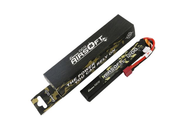 Gens ace 1200mAh 2S 25C 7.4V LiPo Batarya | Deans Konnektör | Airsoft
