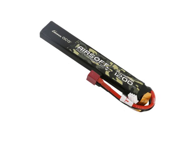 Gens ace 1200mAh 2S 25C 7.4V LiPo Batarya | Deans Konnektör | Airsoft