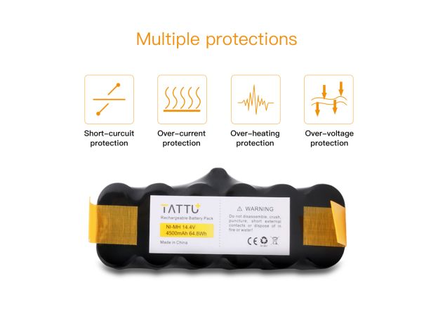 TATTU iRobot 4500 mAh XLife