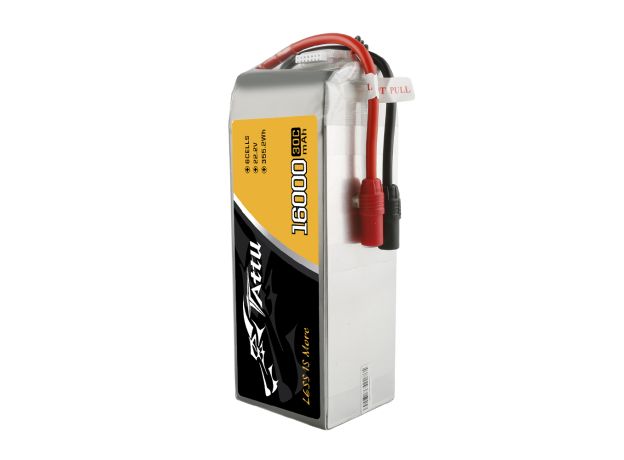 Tattu 16000mAh 6S 30C 22.2V LiPo Batarya | AS150 Konnektör | UAV Classic