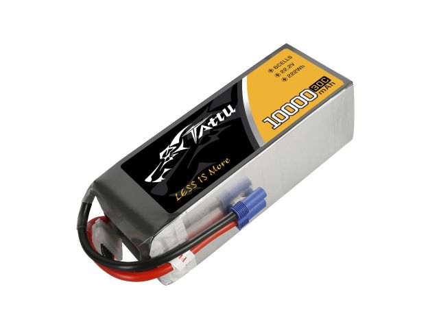 Tattu 10000mAh 6S 30C 22.2V LiPo Batarya | EC5 Konnektör | UAV Classic