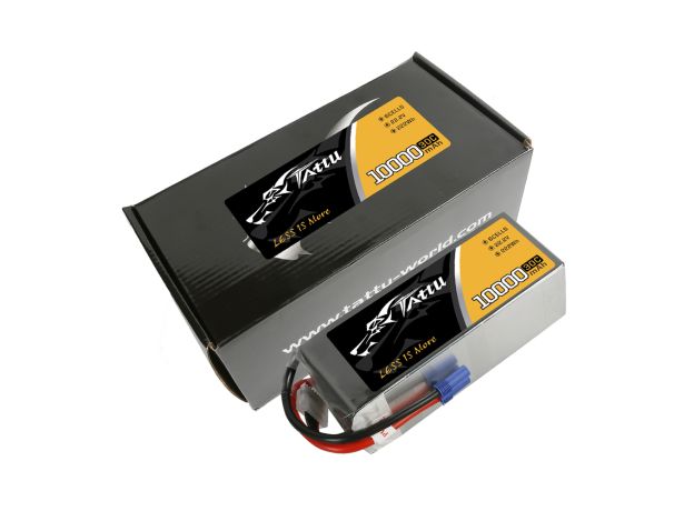 Tattu 10000mAh 6S 30C 22.2V LiPo Batarya | EC5 Konnektör | UAV Classic
