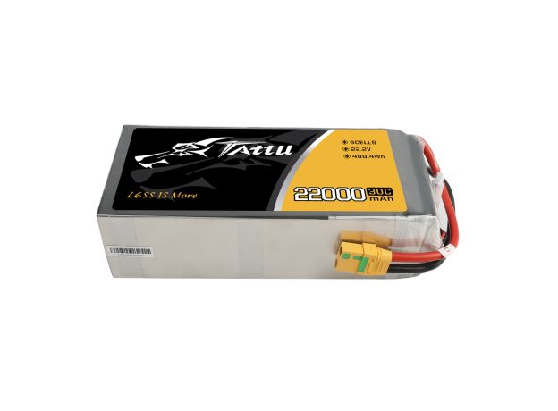 Tattu 22000mAh 6S 30C 22.2V LiPo Batarya | XT90-S Konnektör | UAV Classic