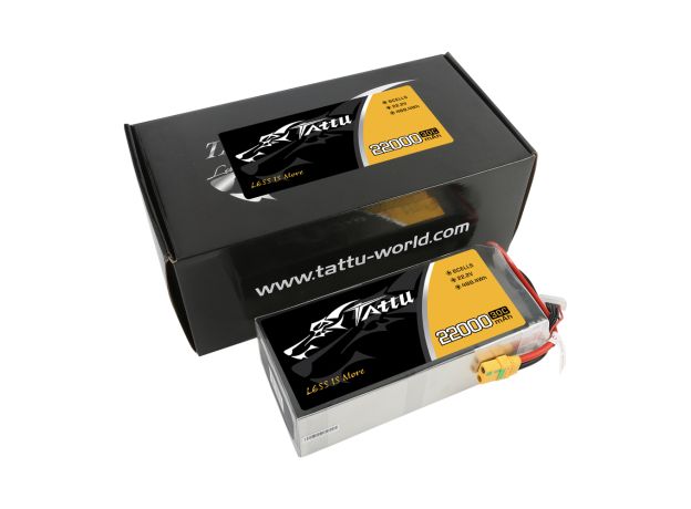 Tattu 22000mAh 6S 30C 22.2V LiPo Batarya | XT90-S Konnektör | UAV Classic