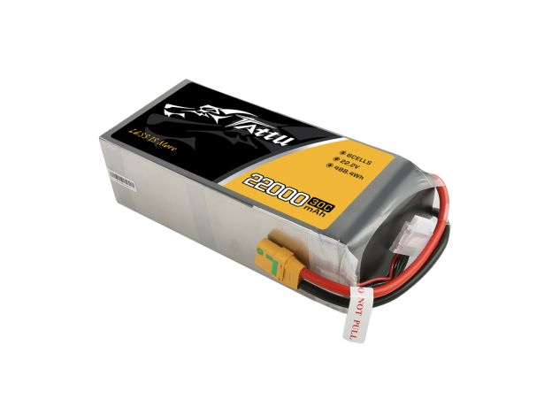 Tattu 22000mAh 6S 30C 22.2V LiPo Batarya | XT90-S Konnektör | UAV Classic