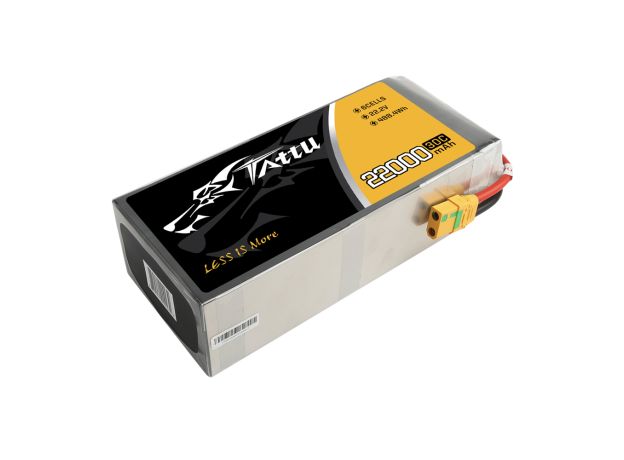 Tattu 22000mAh 6S 30C 22.2V LiPo Batarya | XT90-S Konnektör | UAV Classic
