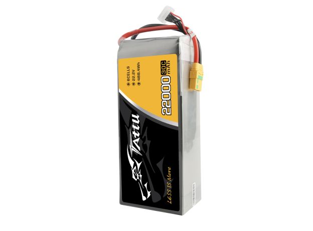 Tattu 22000mAh 6S 30C 22.2V LiPo Batarya | XT90-S Konnektör | UAV Classic
