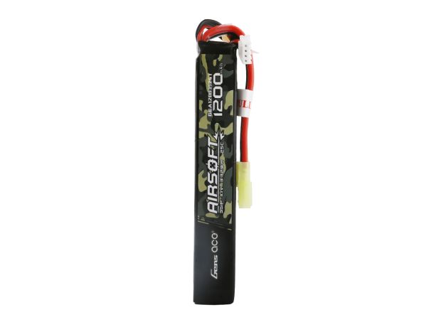 Gens ace 1200mAh 3S 25C 11.1V LiPo Batarya | Tamiya Konnektör | Airsoft (New Packaging)