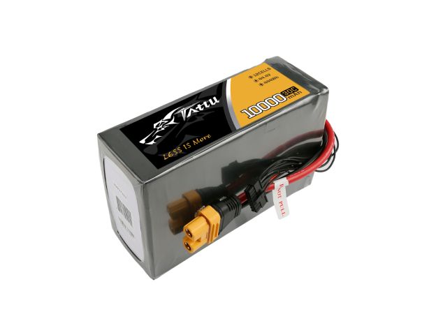 Tattu 10000mAh 12S 30C 44.4V LiPo Batarya | AS150U Konnektör | UAV Classic