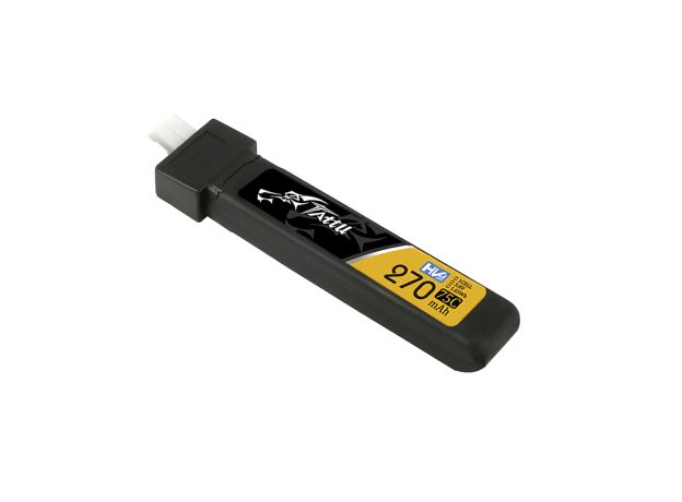 Tattu 270mAh 1S 75C 3.8V(HV) LiPo Batarya | JST-PHR 2.0 Konnektör | FPV Classic (5pcs)
