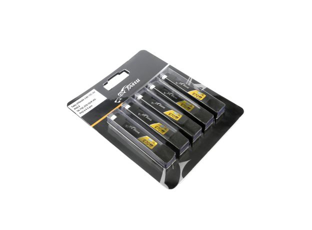 Tattu 270mAh 1S 75C 3.8V(HV) LiPo Batarya | JST-PHR 2.0 Konnektör | FPV Classic (5pcs)