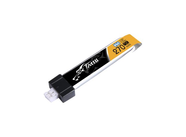 Tattu 270mAh 1S 75C 3.8V(HV) LiPo Batarya | JST-PHR 2.0 Konnektör | FPV Classic (5pcs)