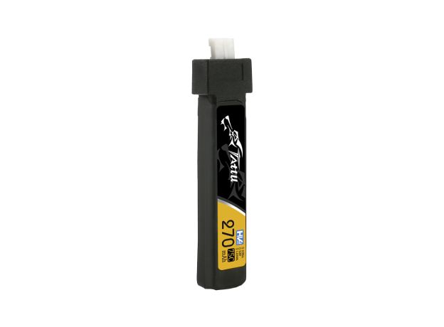 Tattu 270mAh 1S 75C 3.8V(HV) LiPo Batarya | JST-PHR 2.0 Konnektör | FPV Classic (5pcs)