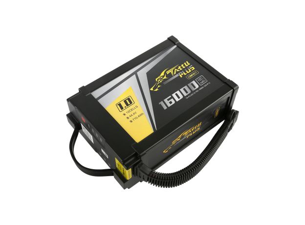 Tattu 16000mAh 12S 15C 44.4V Smart LiPo Batarya | XT90-S Konnektör | Tattu Plus 1.0 (Compact Version)