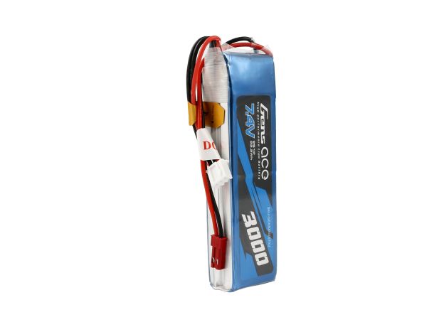 Gens ace 3000mAh 2S 7.4V LiPo Batarya | JST Konnektör | TX&RX
