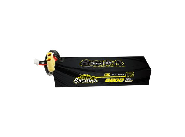 Gens ace 6800mAh 3S 120C 11.1V LiPo Batarya | Sert Kasalı | EC5 Konnektör | Bashing Pro (Non-G-Tech)