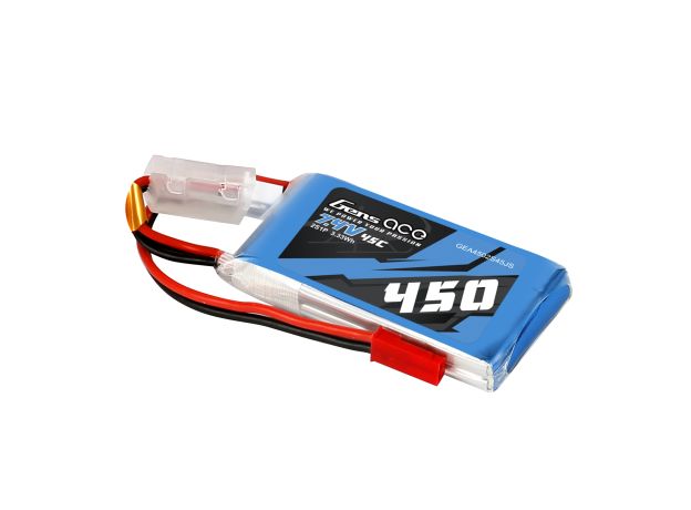 Gens ace 450mAh 2S 45C 7.4V LiPo Batarya | JST-SYP Konnektör | Air Classic (Non-G-Tech)