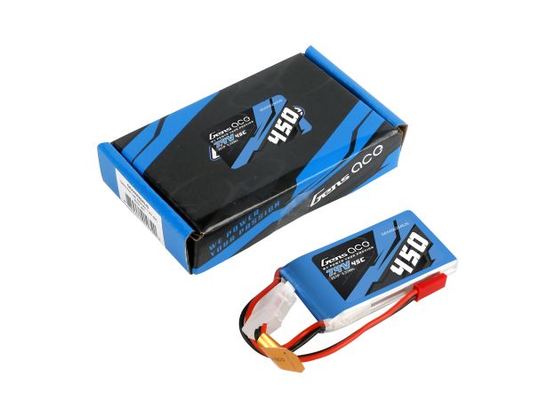 Gens ace 450mAh 2S 45C 7.4V LiPo Batarya | JST-SYP Konnektör | Air Classic (Non-G-Tech)