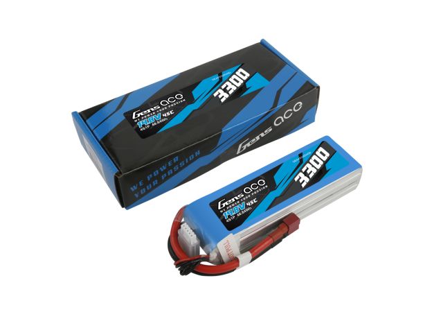 Gens ace 3300mAh 4S 45C 14.8V LiPo Batarya | Deans Konnektör | Air Classic (Non-G-Tech)