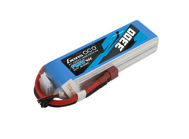 Gens ace 3300mAh 4S 45C 14.8V LiPo Batarya | Deans Konnektör | Air Classic (Non-G-Tech)