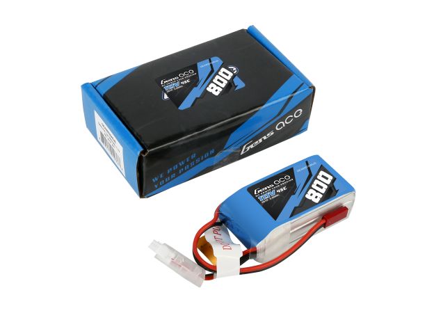 Gens ace 800mAh 3S 45C 11.1V LiPo Batarya | JST-SYP Konnektör | Air Classic (Non-G-Tech)