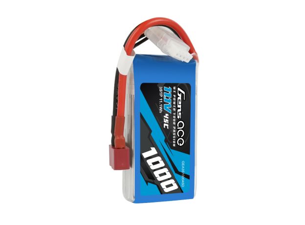 Gens ace 1000mAh 3S 45C 11.1V LiPo Batarya | Deans Konnektör | Air Classic (Non-G-Tech)