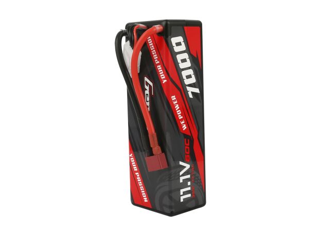 Gens ace 7000mAh 3S 60C 11.1V LiPo Batarya | Sert Kasalı | Deans Konnektör | Car Classic (Non-G-Tech)